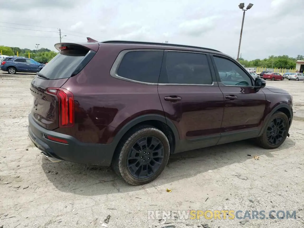 3 Photograph of a damaged car 5XYP5DHC2MG125149 KIA TELLURIDE 2021