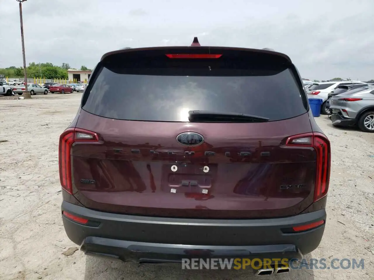 6 Photograph of a damaged car 5XYP5DHC2MG125149 KIA TELLURIDE 2021