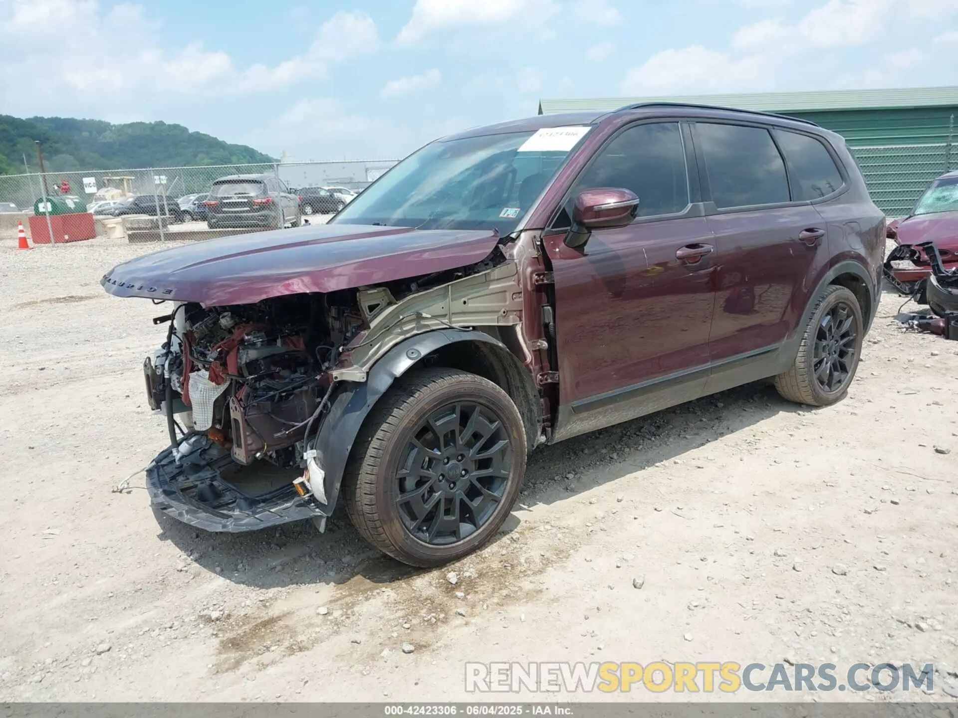 2 Photograph of a damaged car 5XYP5DHC2MG148477 KIA TELLURIDE 2021