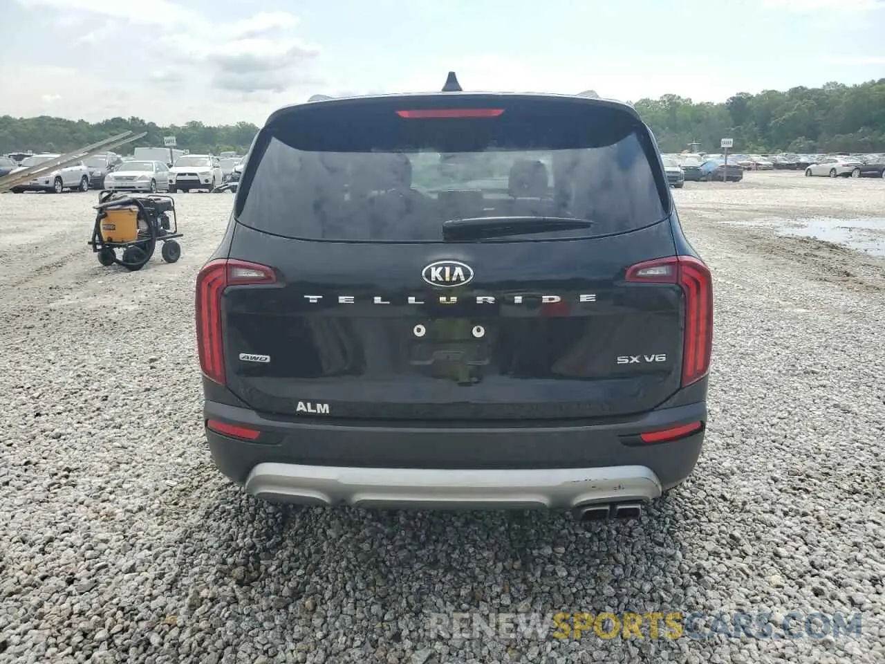 6 Photograph of a damaged car 5XYP5DHC3MG174604 KIA TELLURIDE 2021