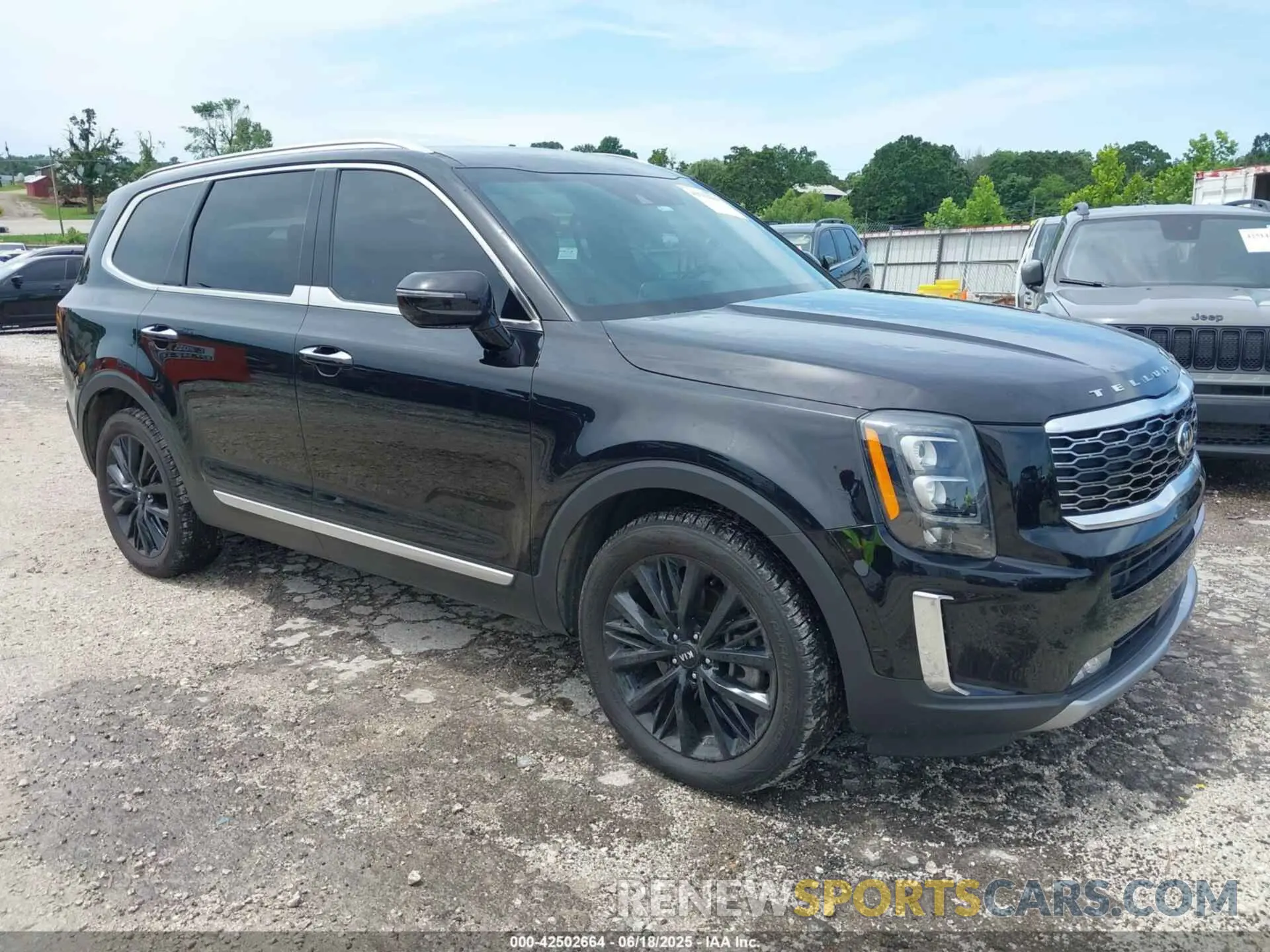 1 Photograph of a damaged car 5XYP5DHC4MG103556 KIA TELLURIDE 2021