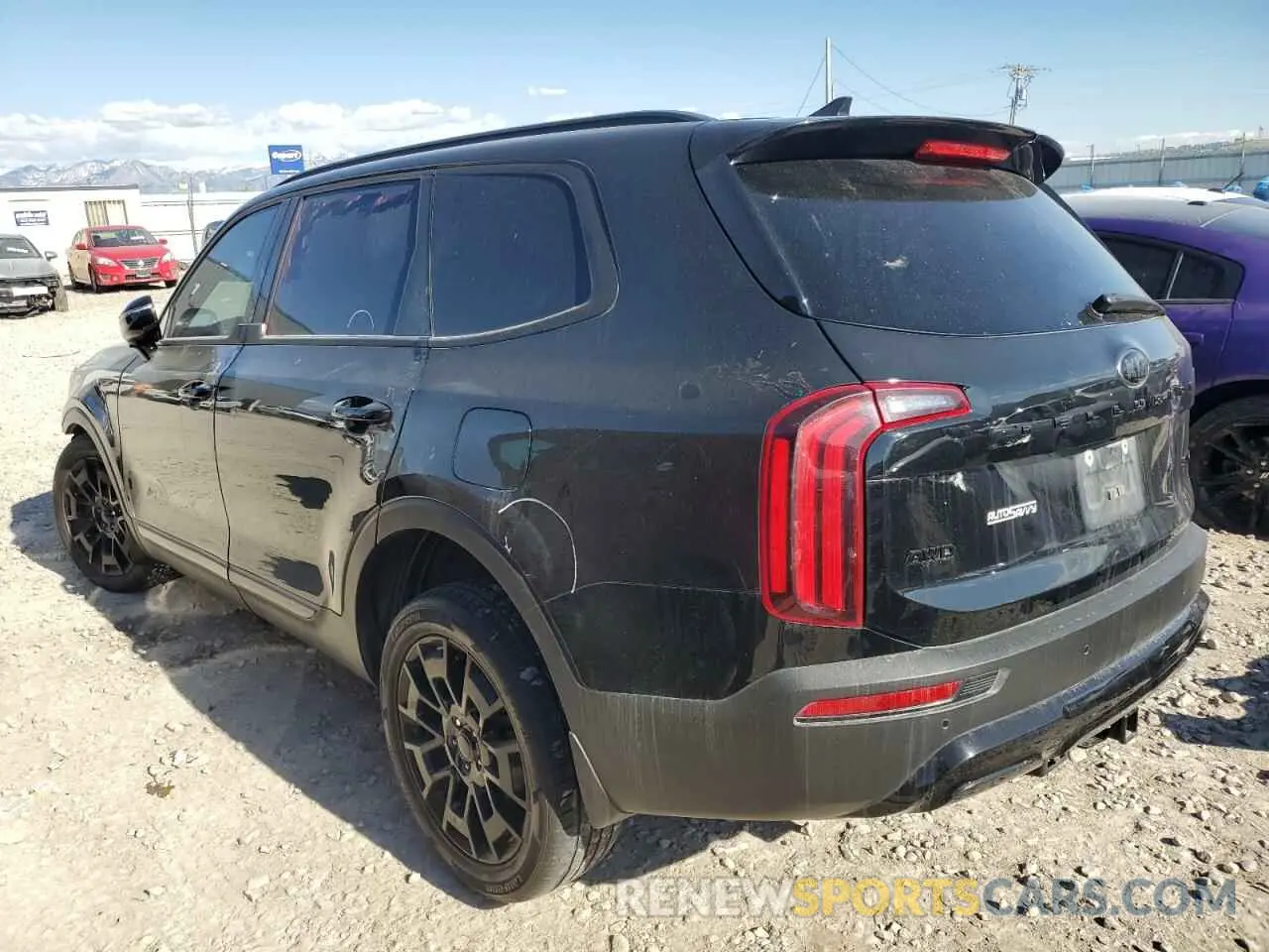 2 Photograph of a damaged car 5XYP5DHC4MG162476 KIA TELLURIDE 2021