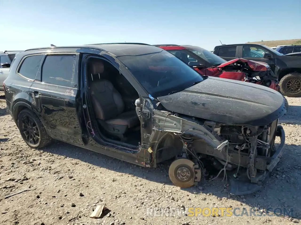 4 Photograph of a damaged car 5XYP5DHC4MG162476 KIA TELLURIDE 2021