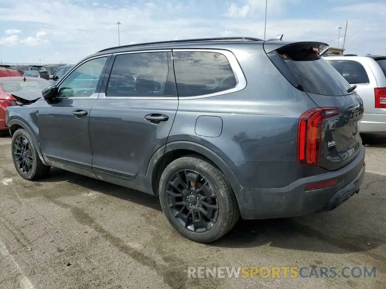 2 Photograph of a damaged car 5XYP5DHC5MG095872 KIA TELLURIDE 2021