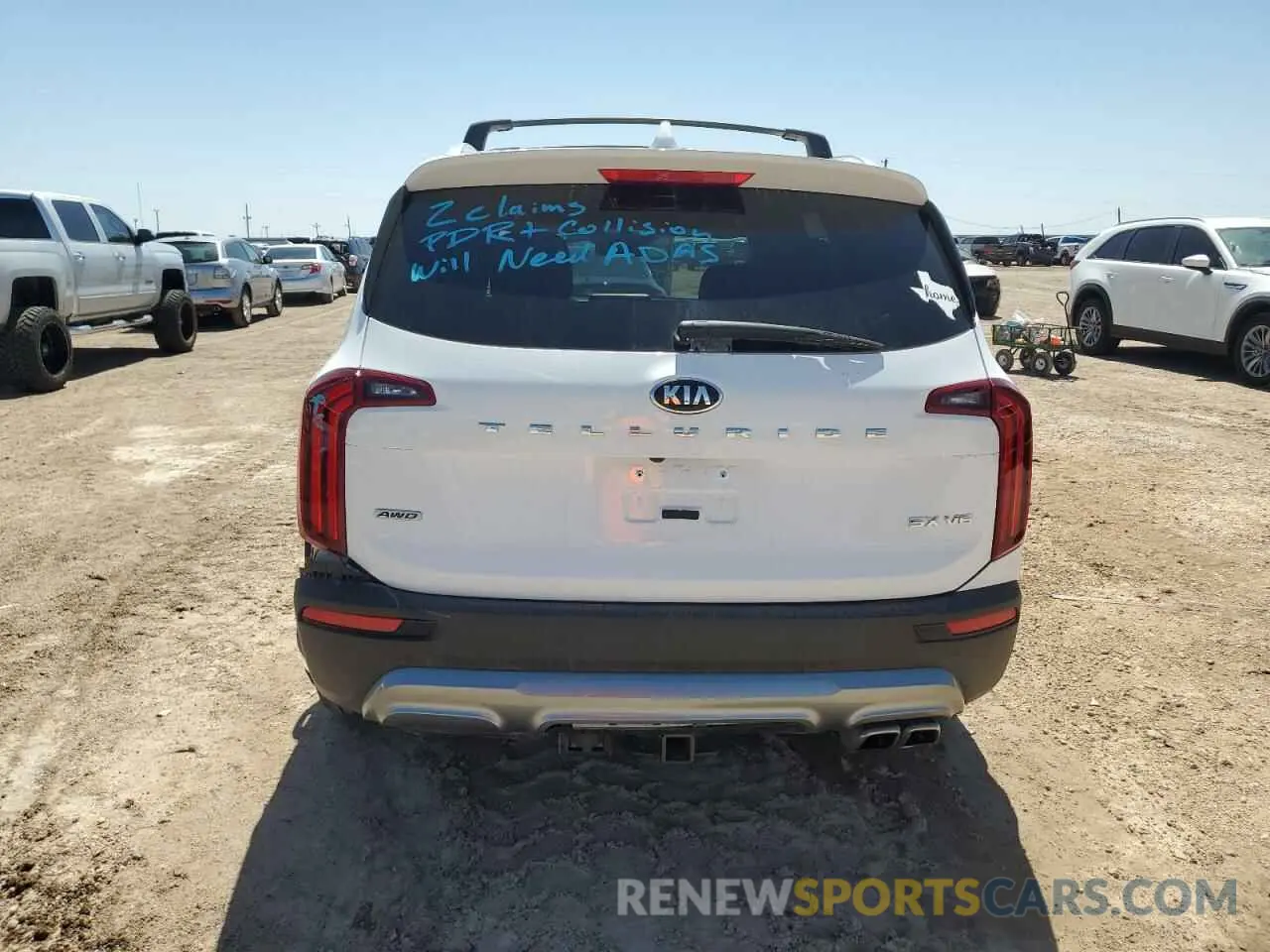 6 Photograph of a damaged car 5XYP5DHC5MG175690 KIA TELLURIDE 2021
