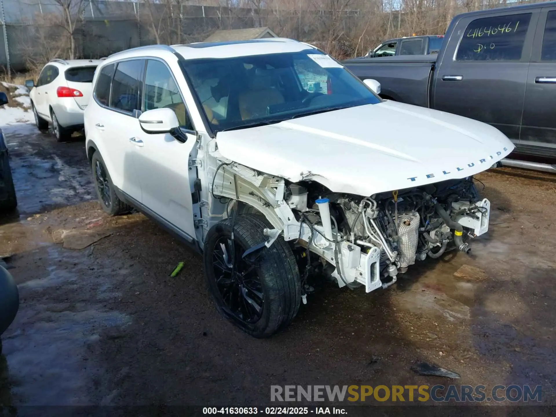 1 Photograph of a damaged car 5XYP5DHC6MG112193 KIA TELLURIDE 2021