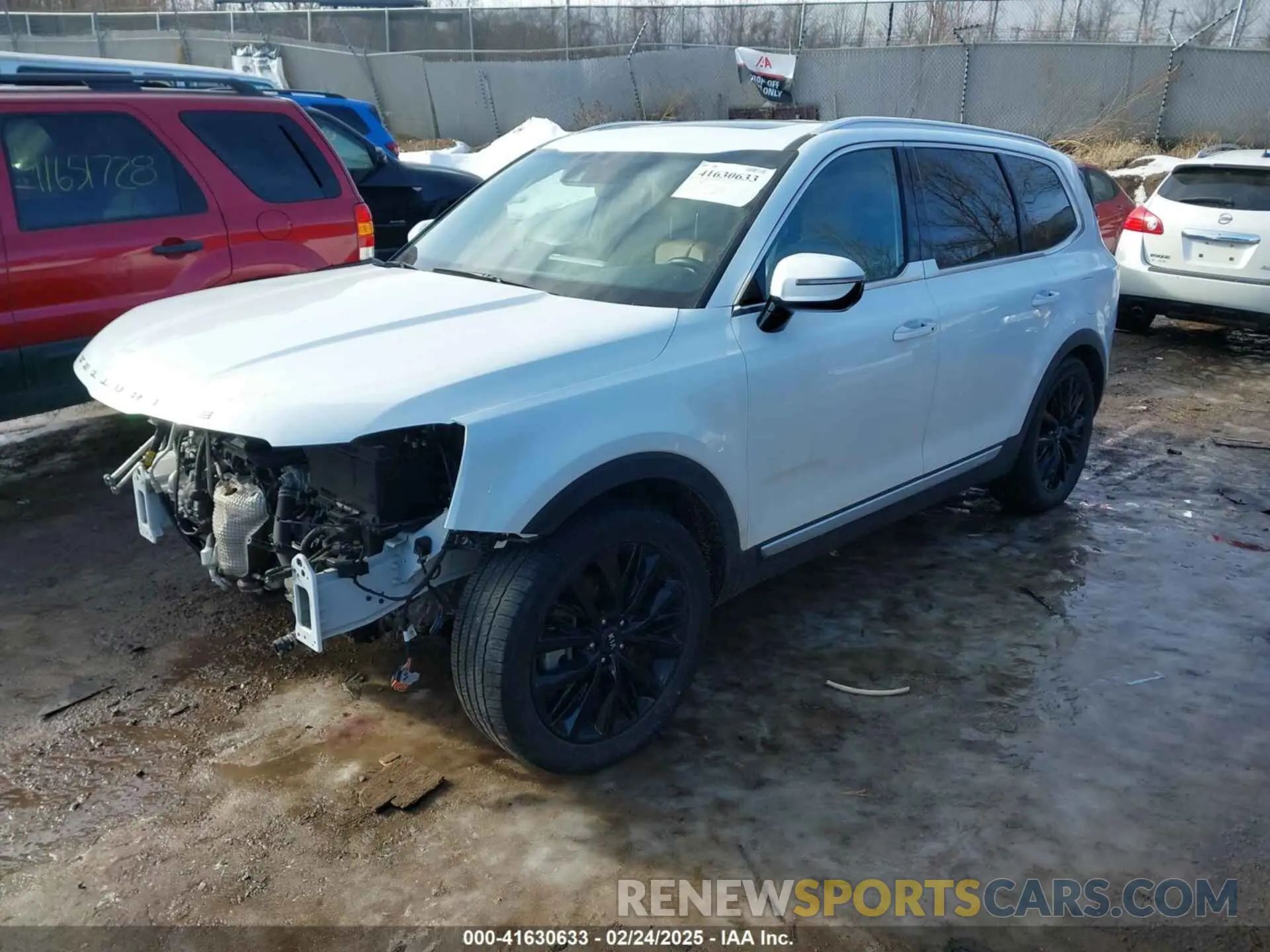 2 Photograph of a damaged car 5XYP5DHC6MG112193 KIA TELLURIDE 2021