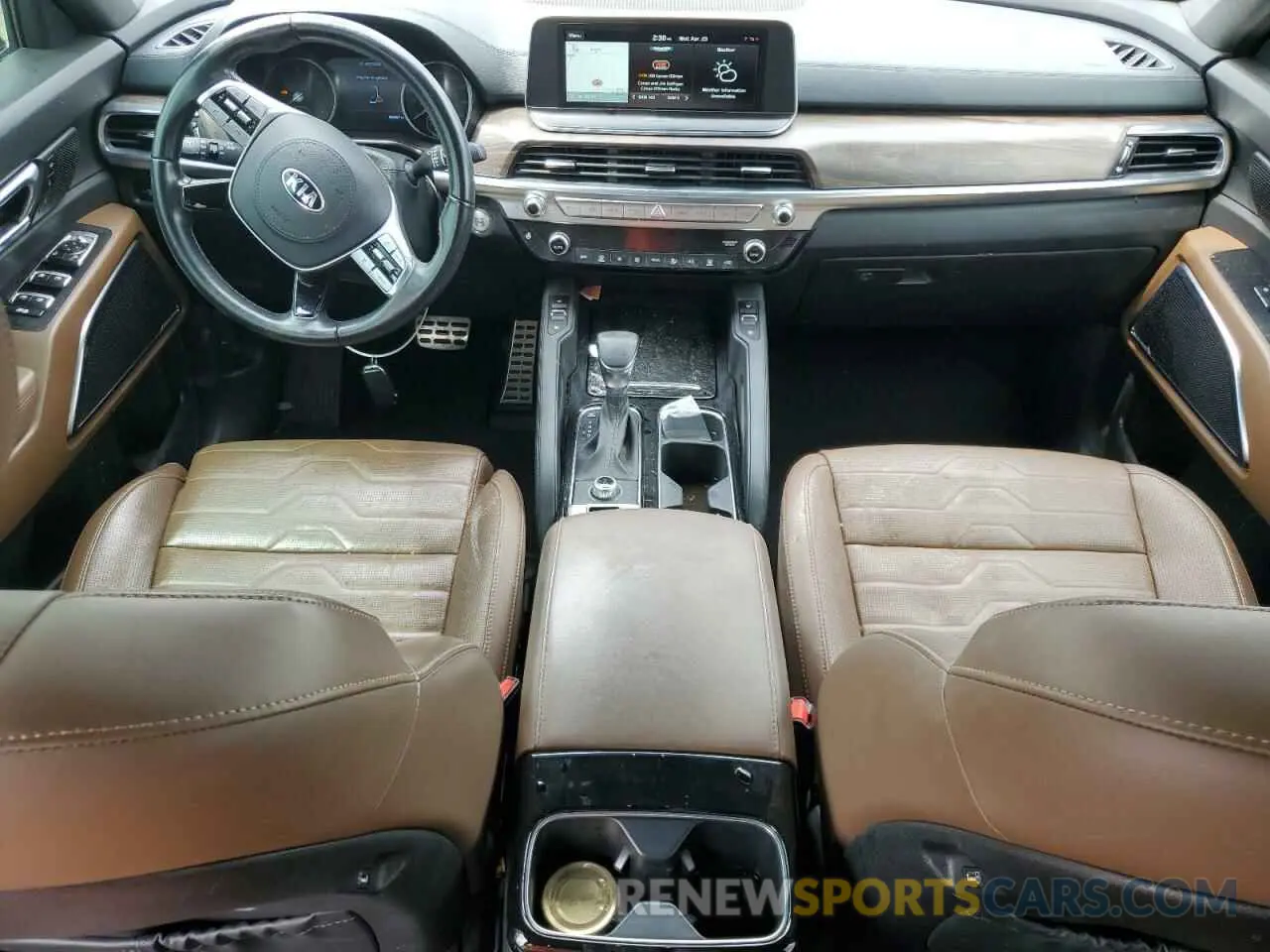 8 Photograph of a damaged car 5XYP5DHC6MG130001 KIA TELLURIDE 2021
