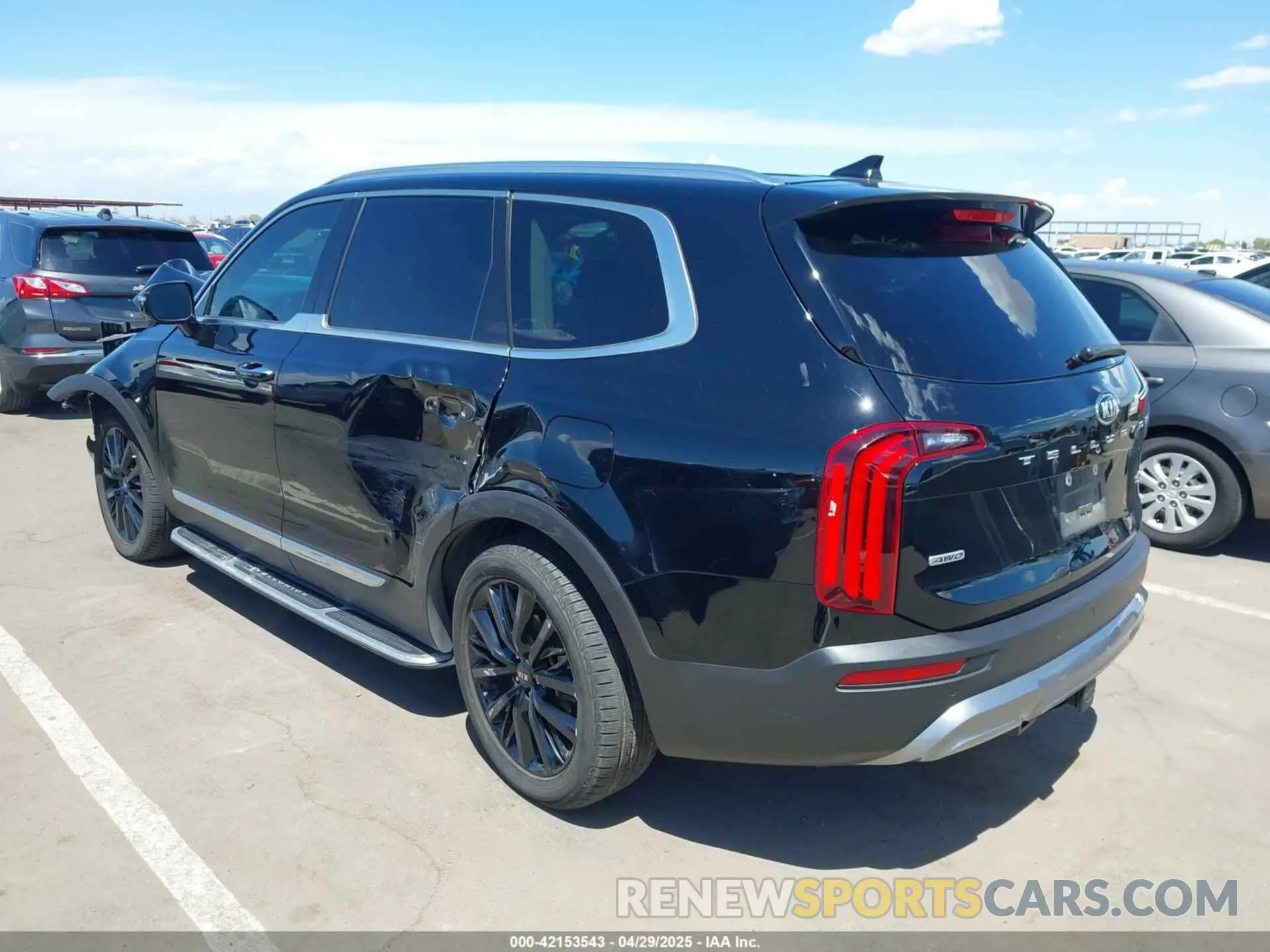 3 Photograph of a damaged car 5XYP5DHC6MG163371 KIA TELLURIDE 2021