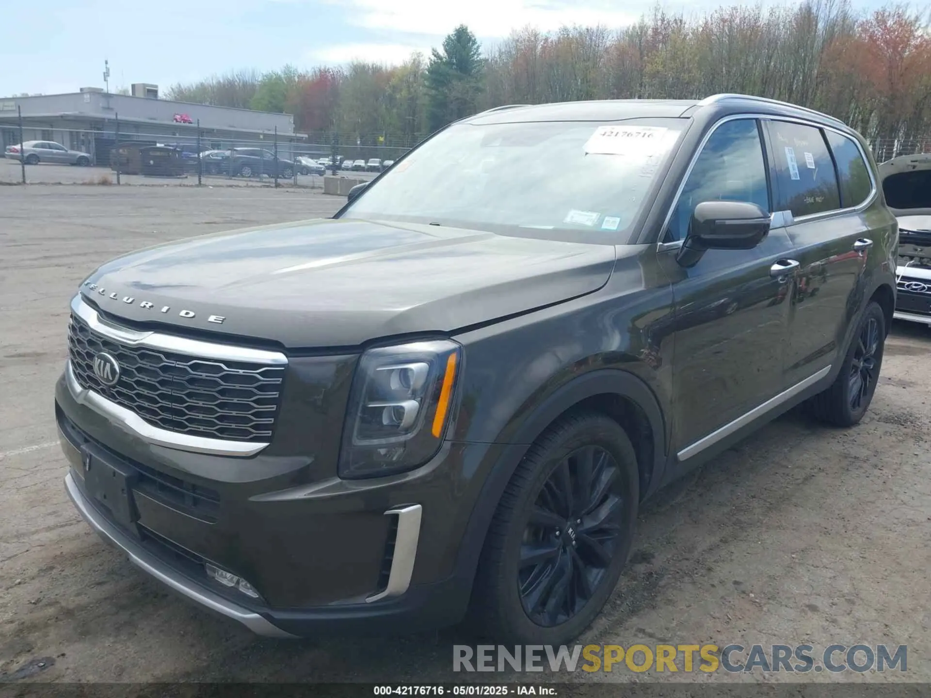 2 Photograph of a damaged car 5XYP5DHC6MG164200 KIA TELLURIDE 2021