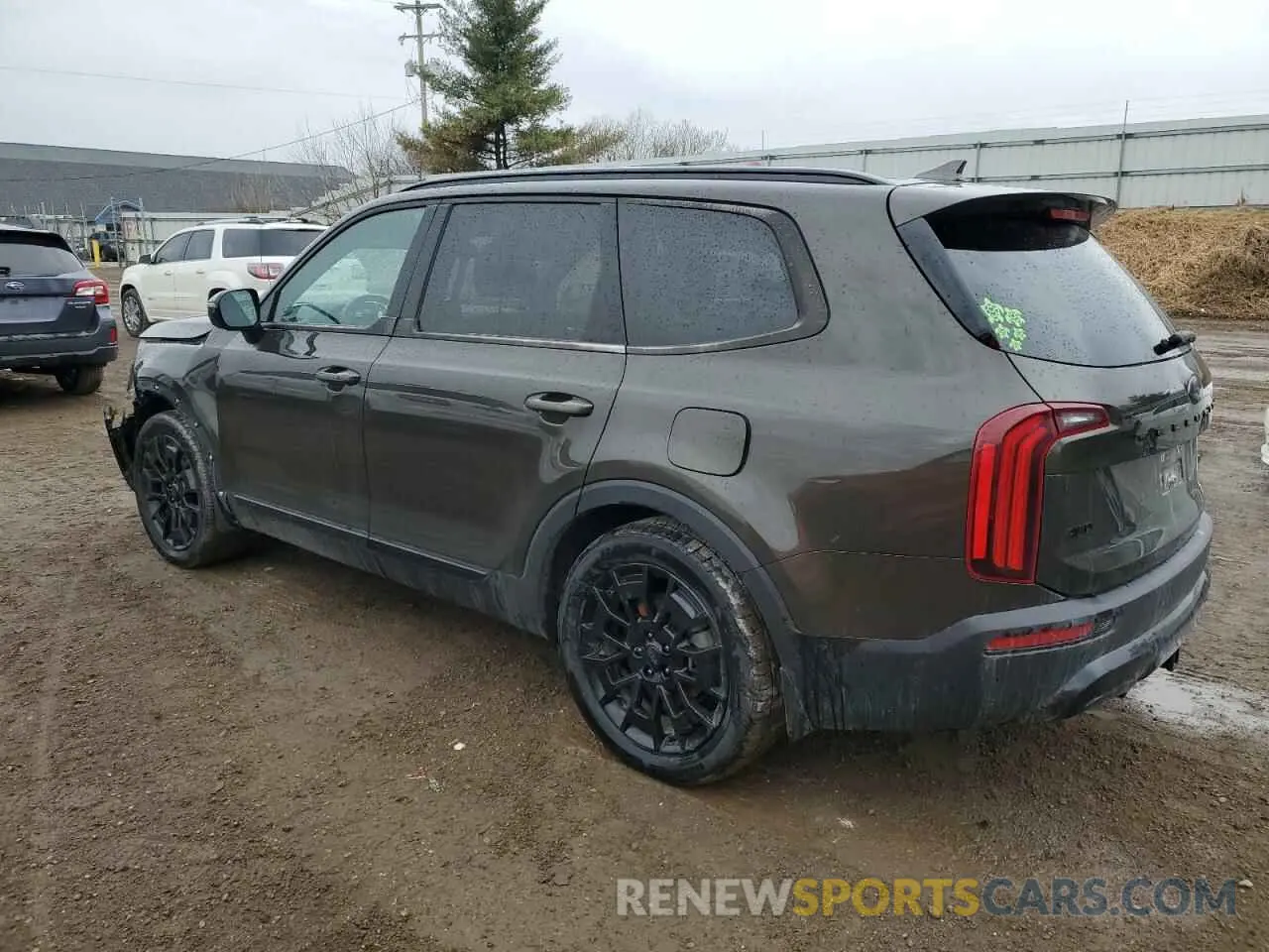 2 Photograph of a damaged car 5XYP5DHC7MG185623 KIA TELLURIDE 2021