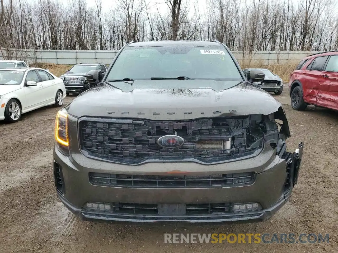 5 Photograph of a damaged car 5XYP5DHC7MG185623 KIA TELLURIDE 2021