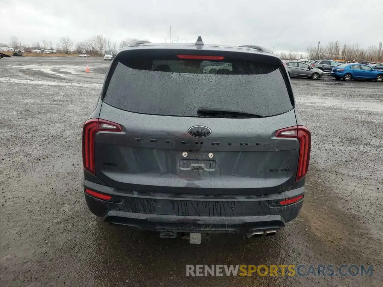6 Photograph of a damaged car 5XYP5DHC8MG163081 KIA TELLURIDE 2021