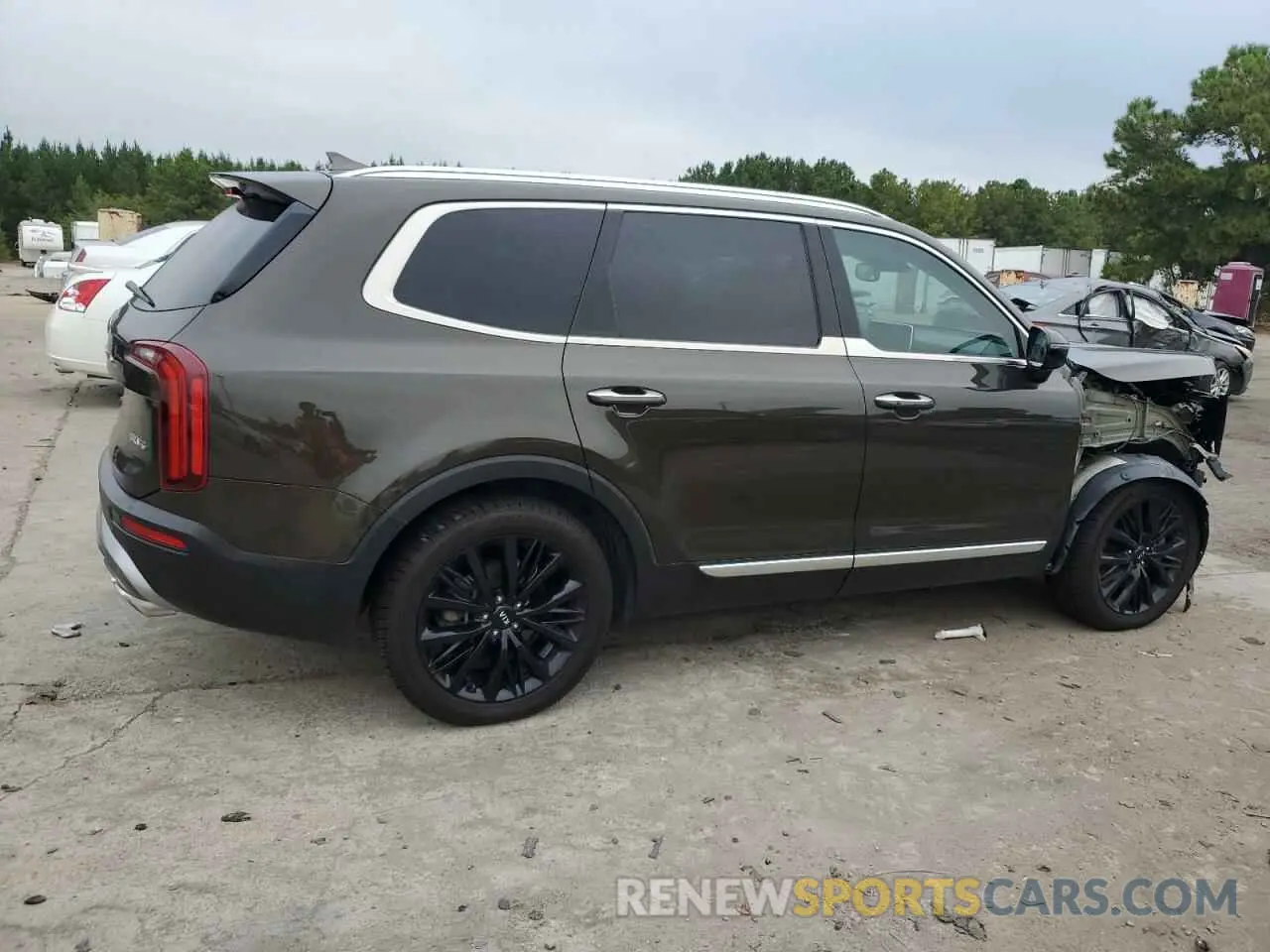 3 Photograph of a damaged car 5XYP5DHC8MG192080 KIA TELLURIDE 2021