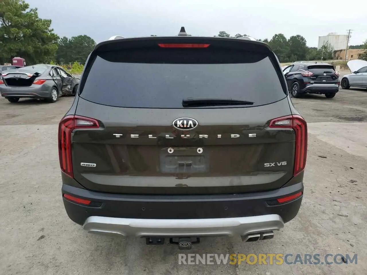 6 Photograph of a damaged car 5XYP5DHC8MG192080 KIA TELLURIDE 2021