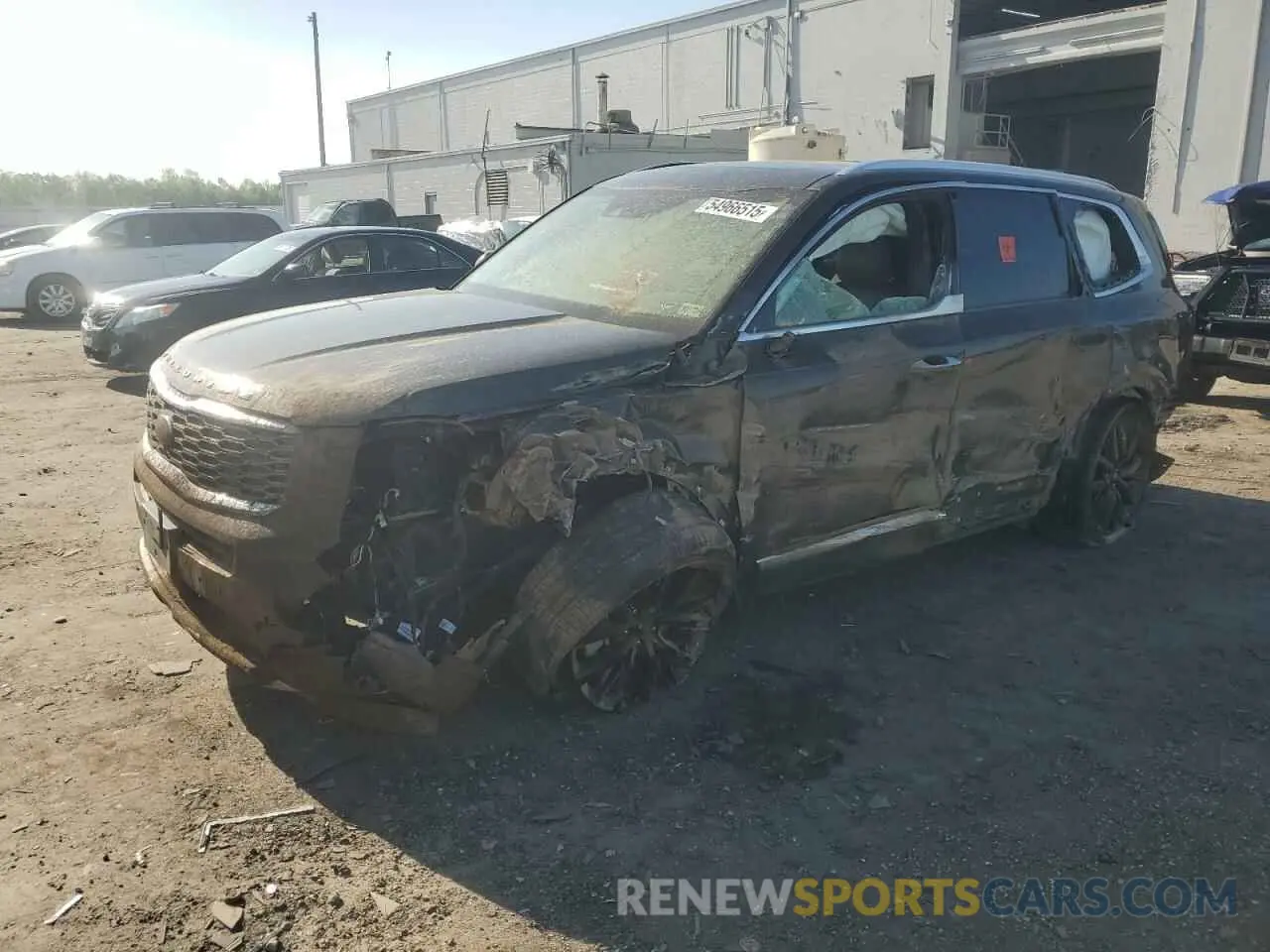 1 Photograph of a damaged car 5XYP5DHC9MG107683 KIA TELLURIDE 2021