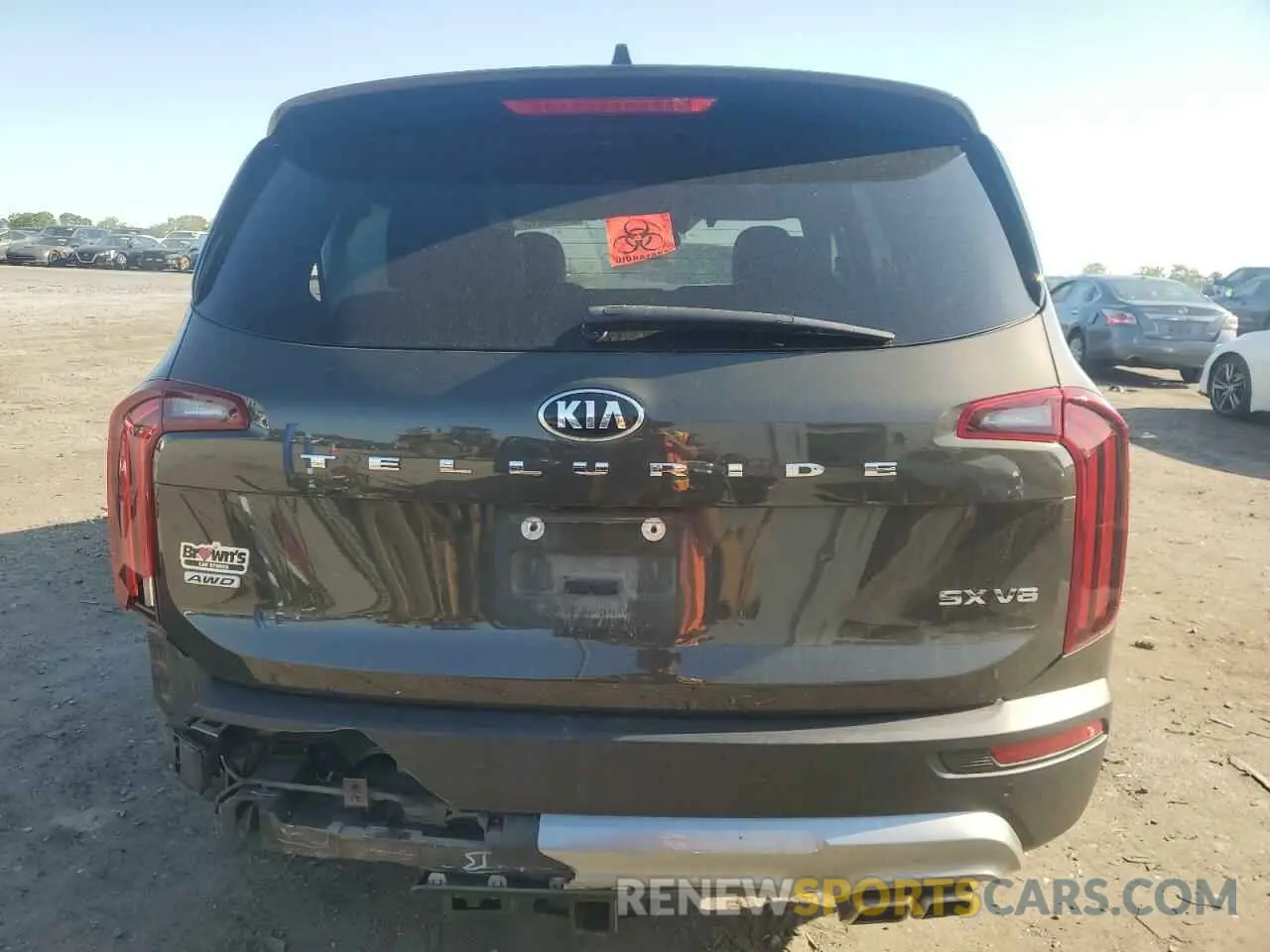 6 Photograph of a damaged car 5XYP5DHC9MG107683 KIA TELLURIDE 2021