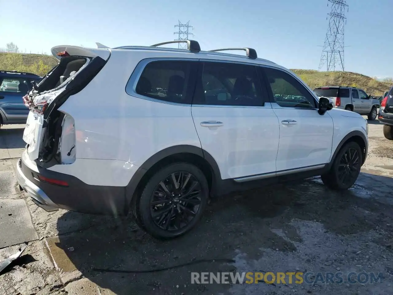 3 Photograph of a damaged car 5XYP5DHC9MG134835 KIA TELLURIDE 2021