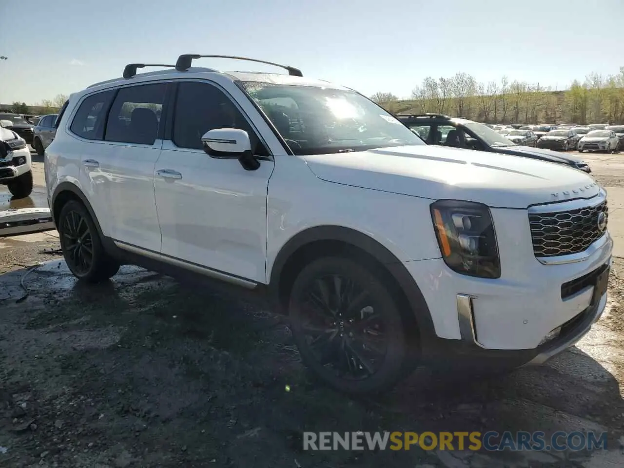 4 Photograph of a damaged car 5XYP5DHC9MG134835 KIA TELLURIDE 2021