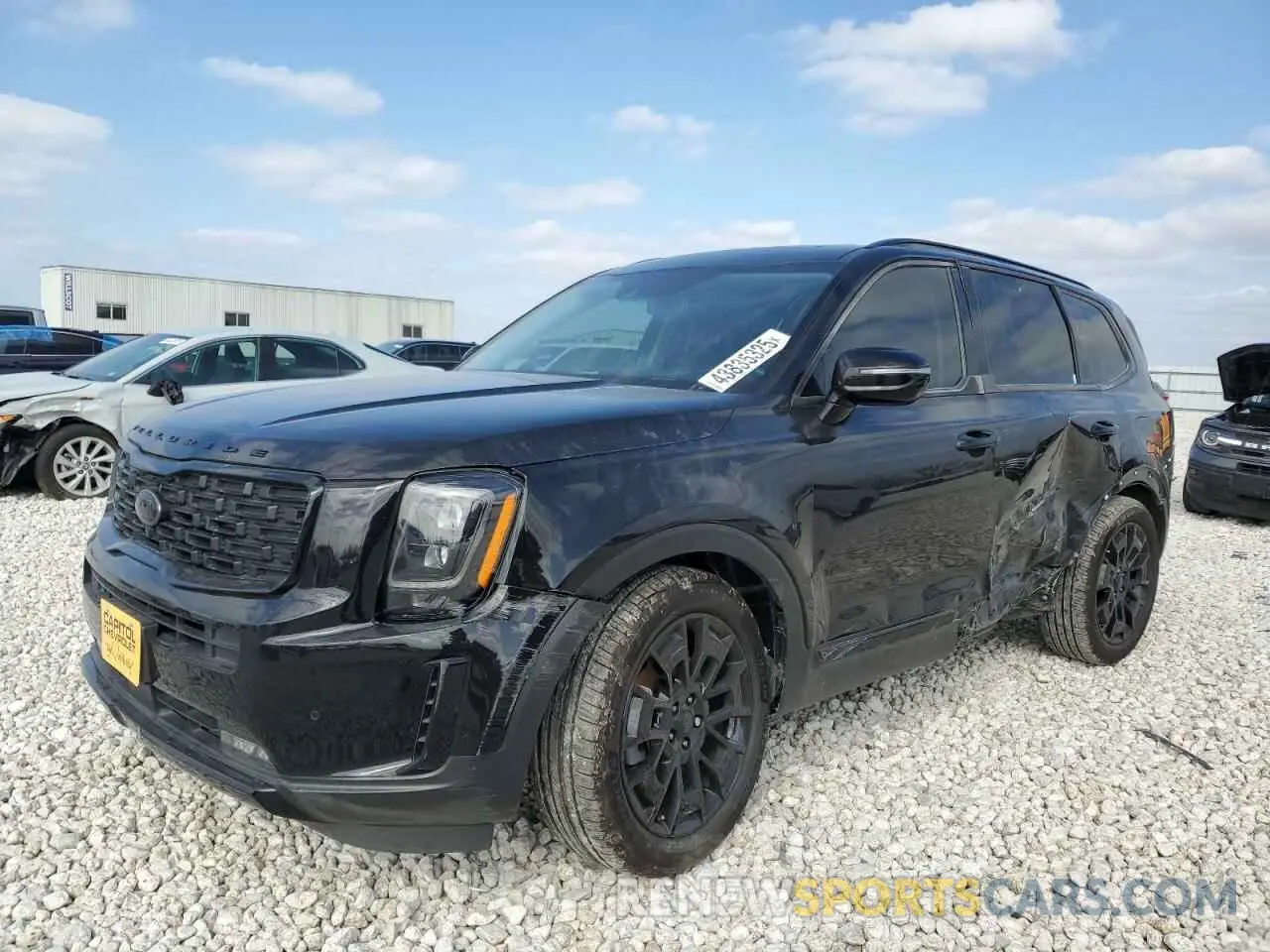 1 Photograph of a damaged car 5XYP5DHC9MG169195 KIA TELLURIDE 2021