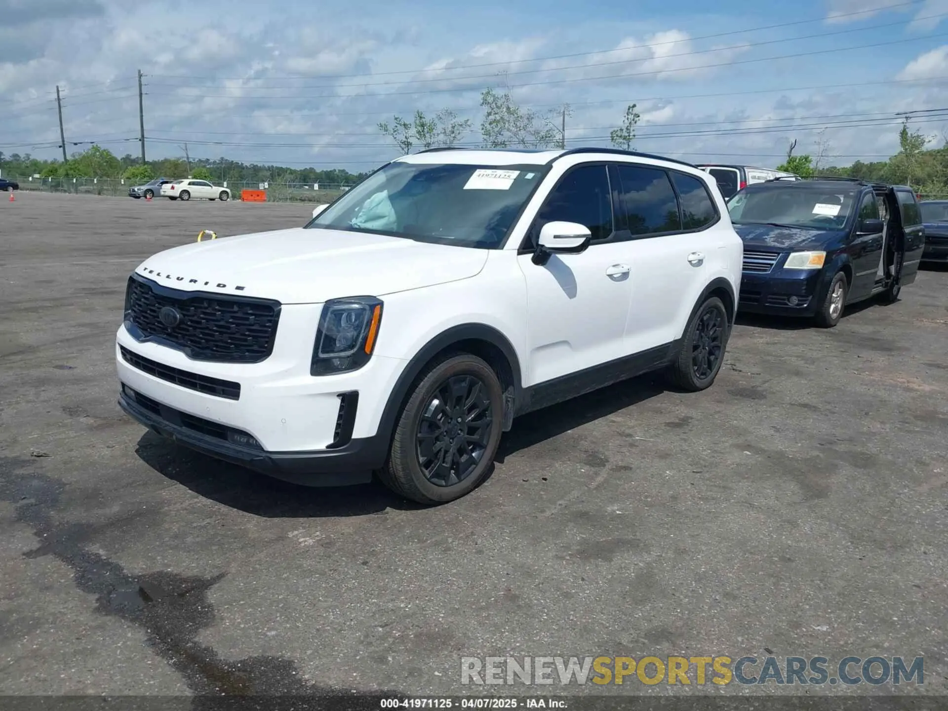 2 Photograph of a damaged car 5XYP5DHCXMG167178 KIA TELLURIDE 2021