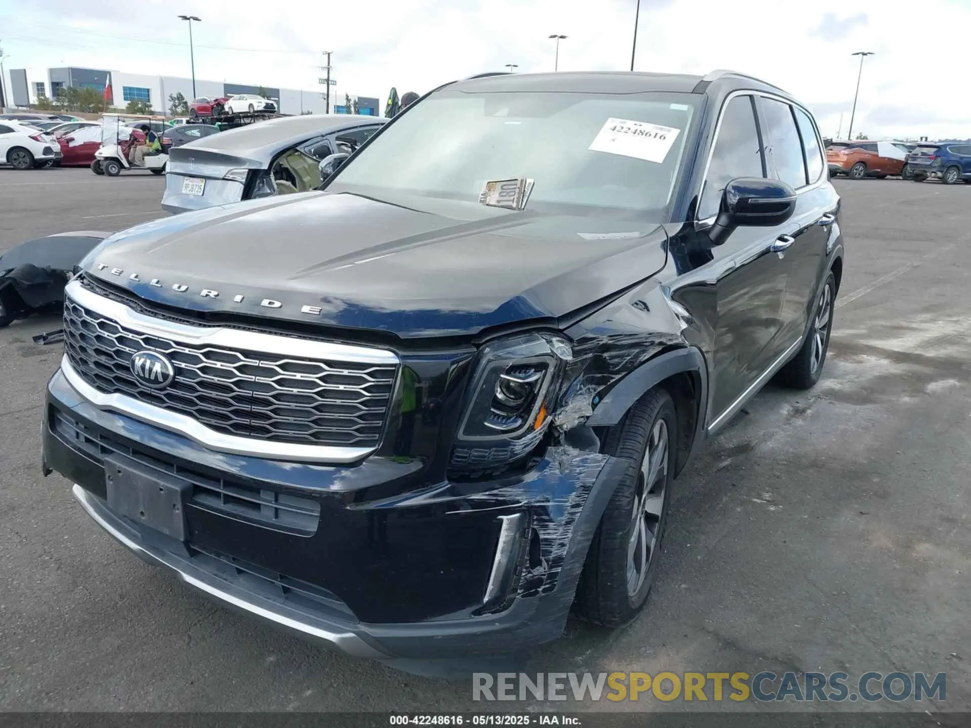 2 Photograph of a damaged car 5XYP64HC1MG101003 KIA TELLURIDE 2021
