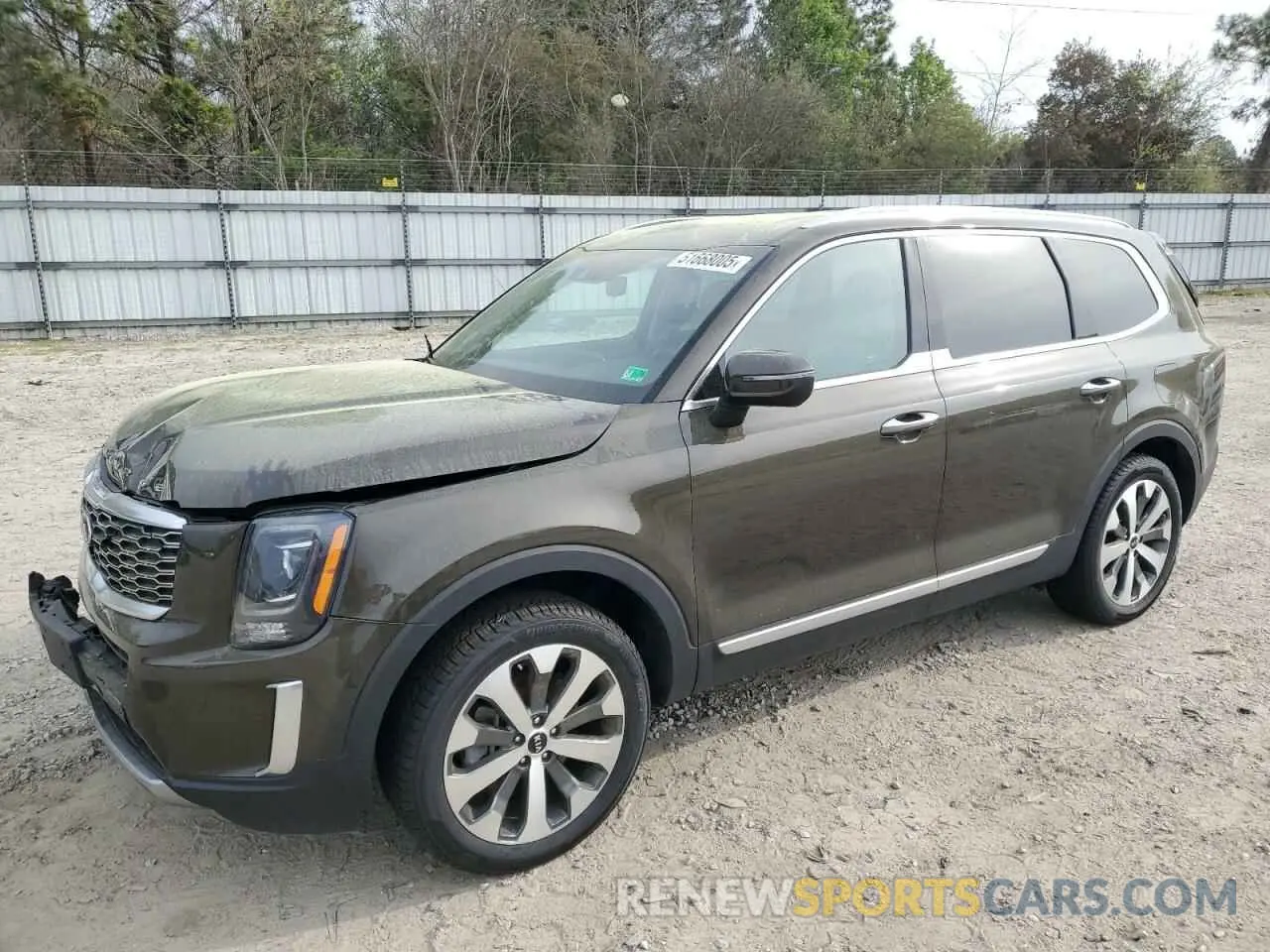 1 Photograph of a damaged car 5XYP64HC1MG190099 KIA TELLURIDE 2021