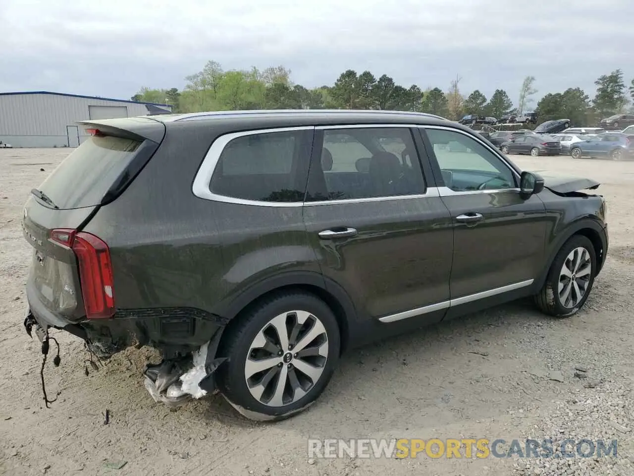 3 Photograph of a damaged car 5XYP64HC1MG190099 KIA TELLURIDE 2021