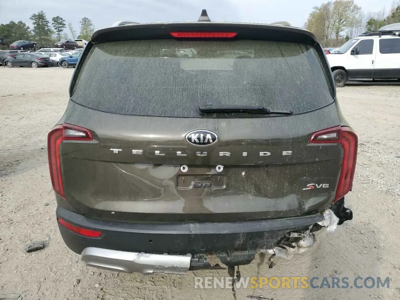 6 Photograph of a damaged car 5XYP64HC1MG190099 KIA TELLURIDE 2021