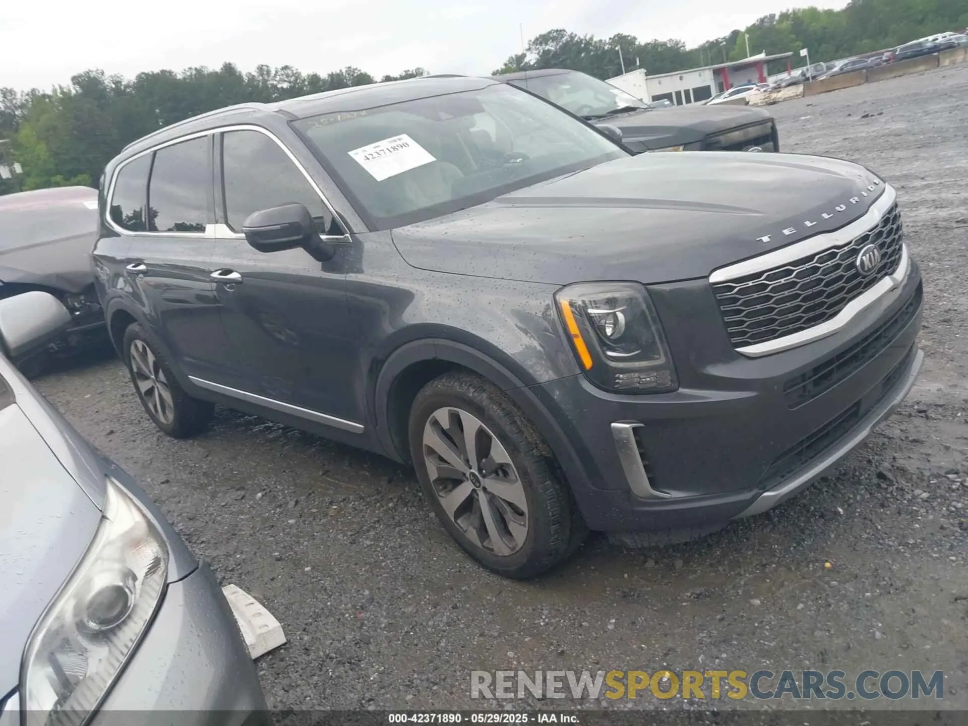1 Photograph of a damaged car 5XYP64HC8MG127498 KIA TELLURIDE 2021