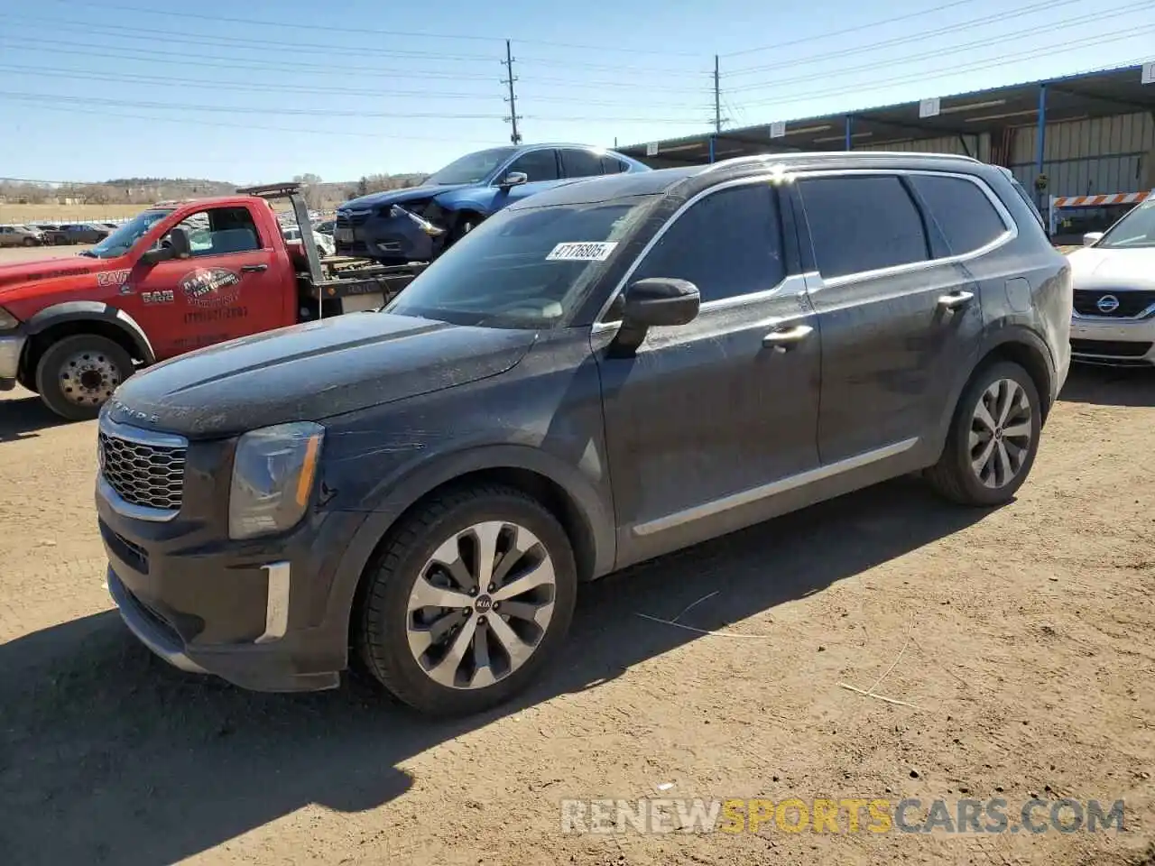 1 Photograph of a damaged car 5XYP64HC9MG138297 KIA TELLURIDE 2021