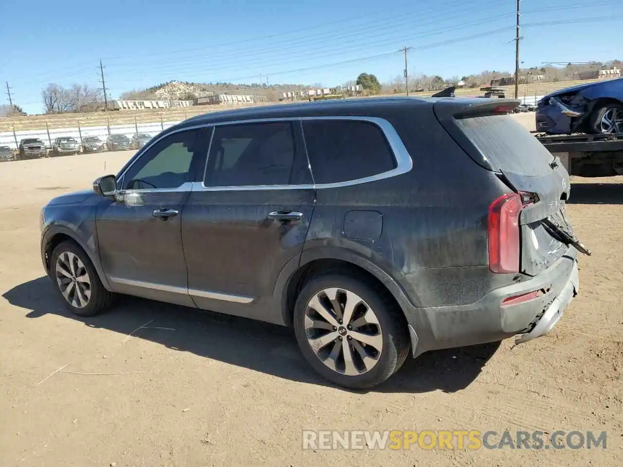 2 Photograph of a damaged car 5XYP64HC9MG138297 KIA TELLURIDE 2021