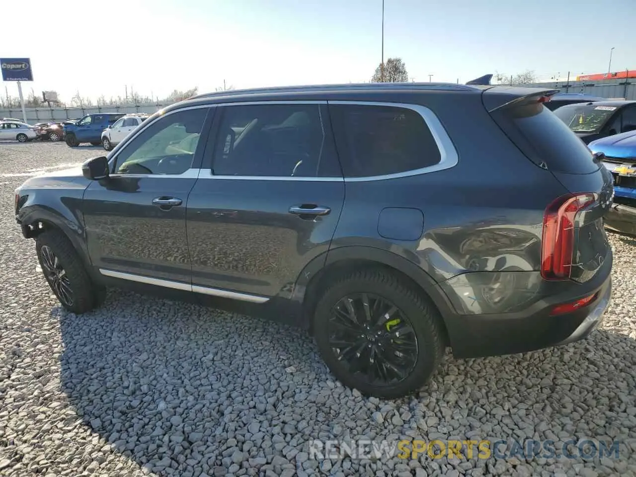 2 Photograph of a damaged car 5XYP64HC9MG147730 KIA TELLURIDE 2021