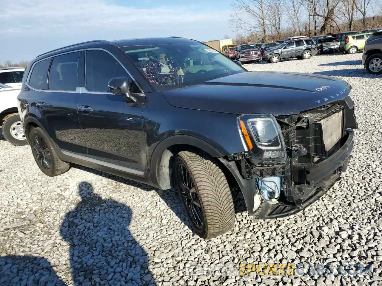 4 Photograph of a damaged car 5XYP64HC9MG147730 KIA TELLURIDE 2021