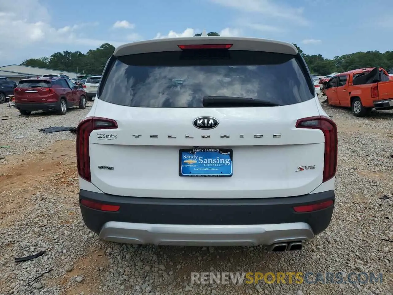 6 Photograph of a damaged car 5XYP6DHC1MG156986 KIA TELLURIDE 2021