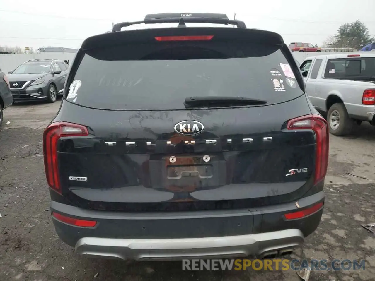 6 Photograph of a damaged car 5XYP6DHC4MG155542 KIA TELLURIDE 2021