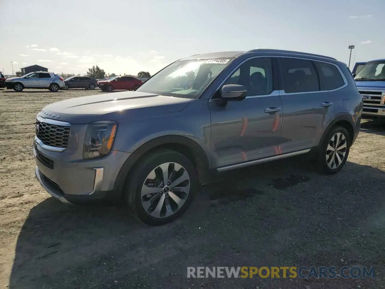 1 Photograph of a damaged car 5XYP6DHC5MG097036 KIA TELLURIDE 2021