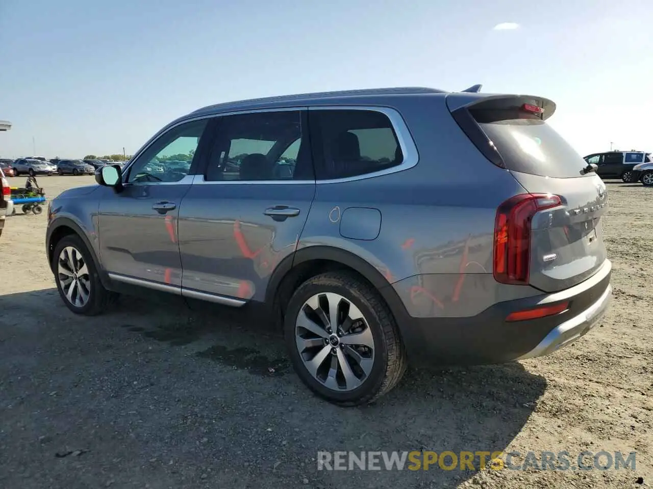 2 Photograph of a damaged car 5XYP6DHC5MG097036 KIA TELLURIDE 2021