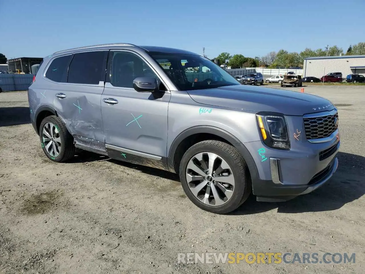 4 Photograph of a damaged car 5XYP6DHC5MG097036 KIA TELLURIDE 2021
