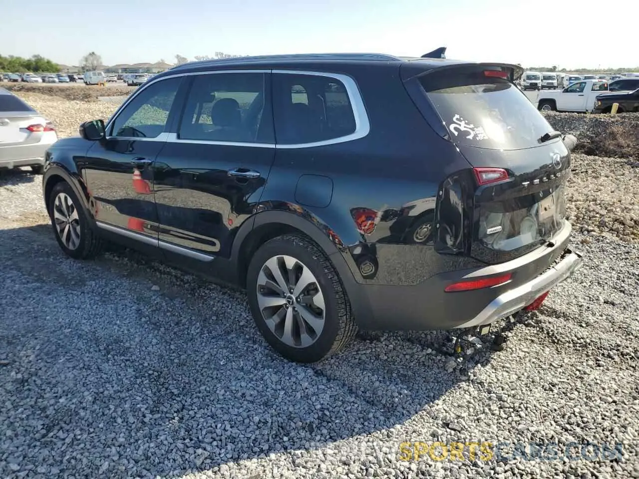2 Photograph of a damaged car 5XYP6DHC5MG104874 KIA TELLURIDE 2021
