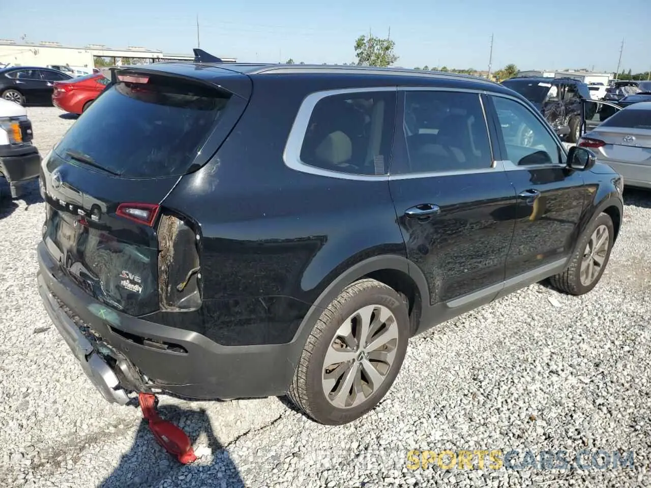 3 Photograph of a damaged car 5XYP6DHC5MG104874 KIA TELLURIDE 2021