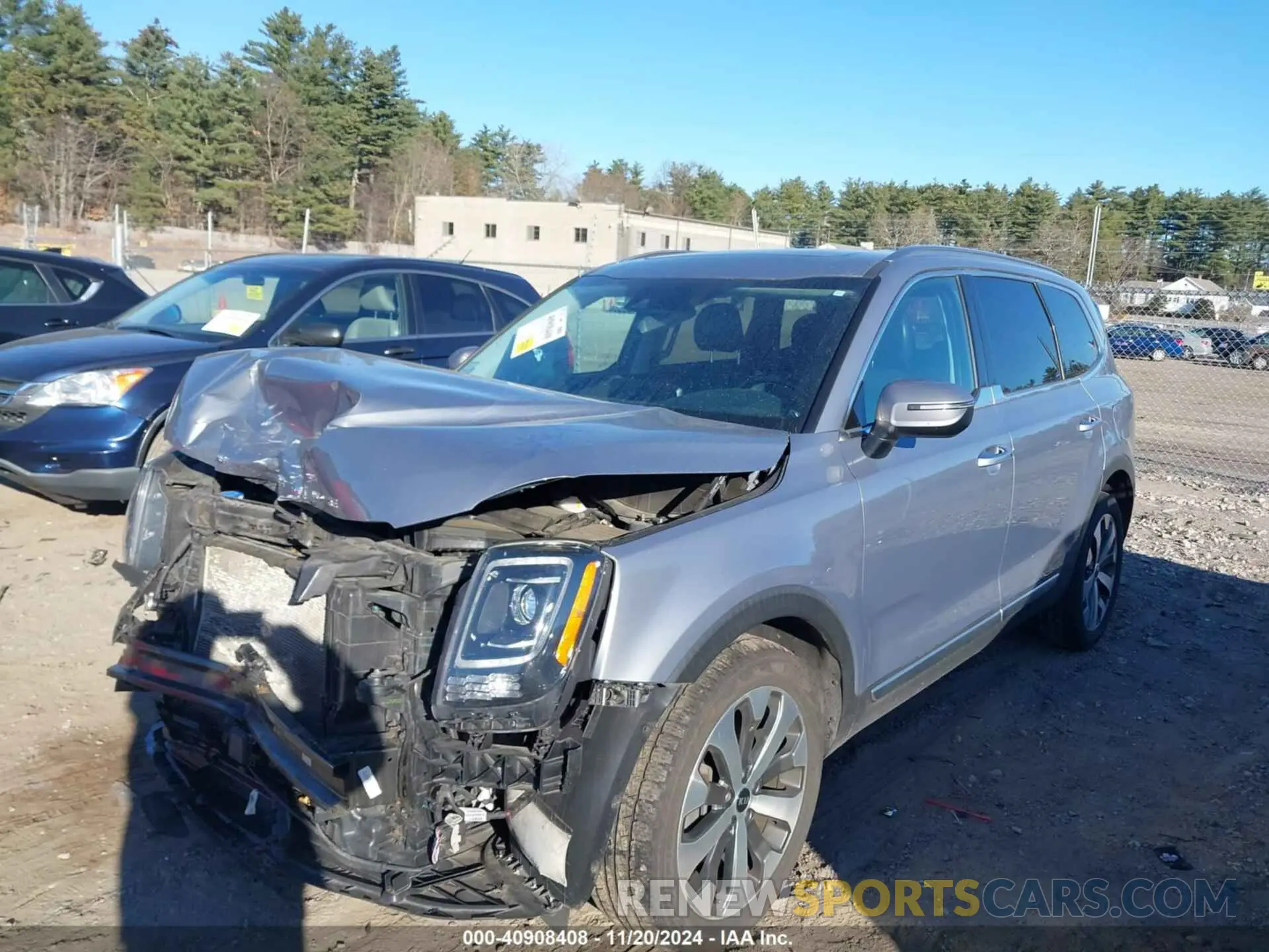 2 Photograph of a damaged car 5XYP6DHC5MG109914 KIA TELLURIDE 2021