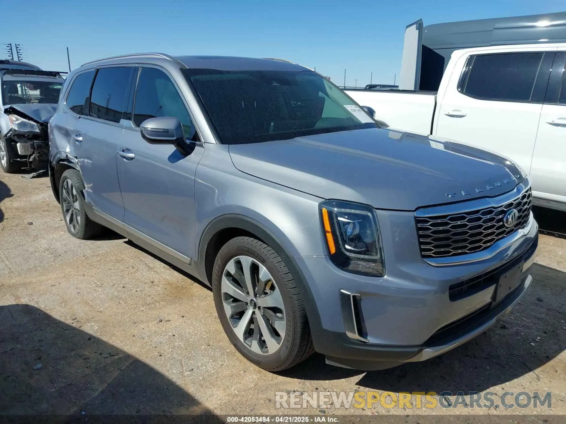 1 Photograph of a damaged car 5XYP6DHC7MG124284 KIA TELLURIDE 2021