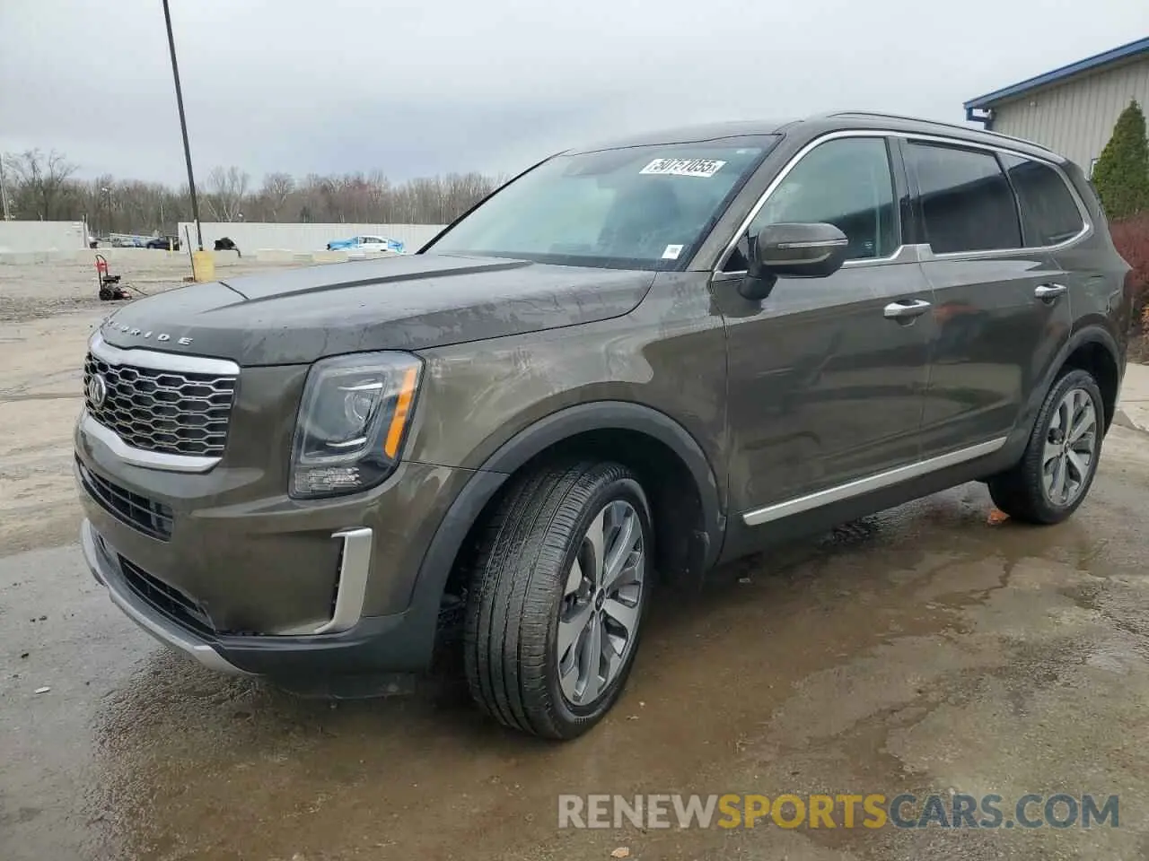 1 Photograph of a damaged car 5XYP6DHC7MG156376 KIA TELLURIDE 2021