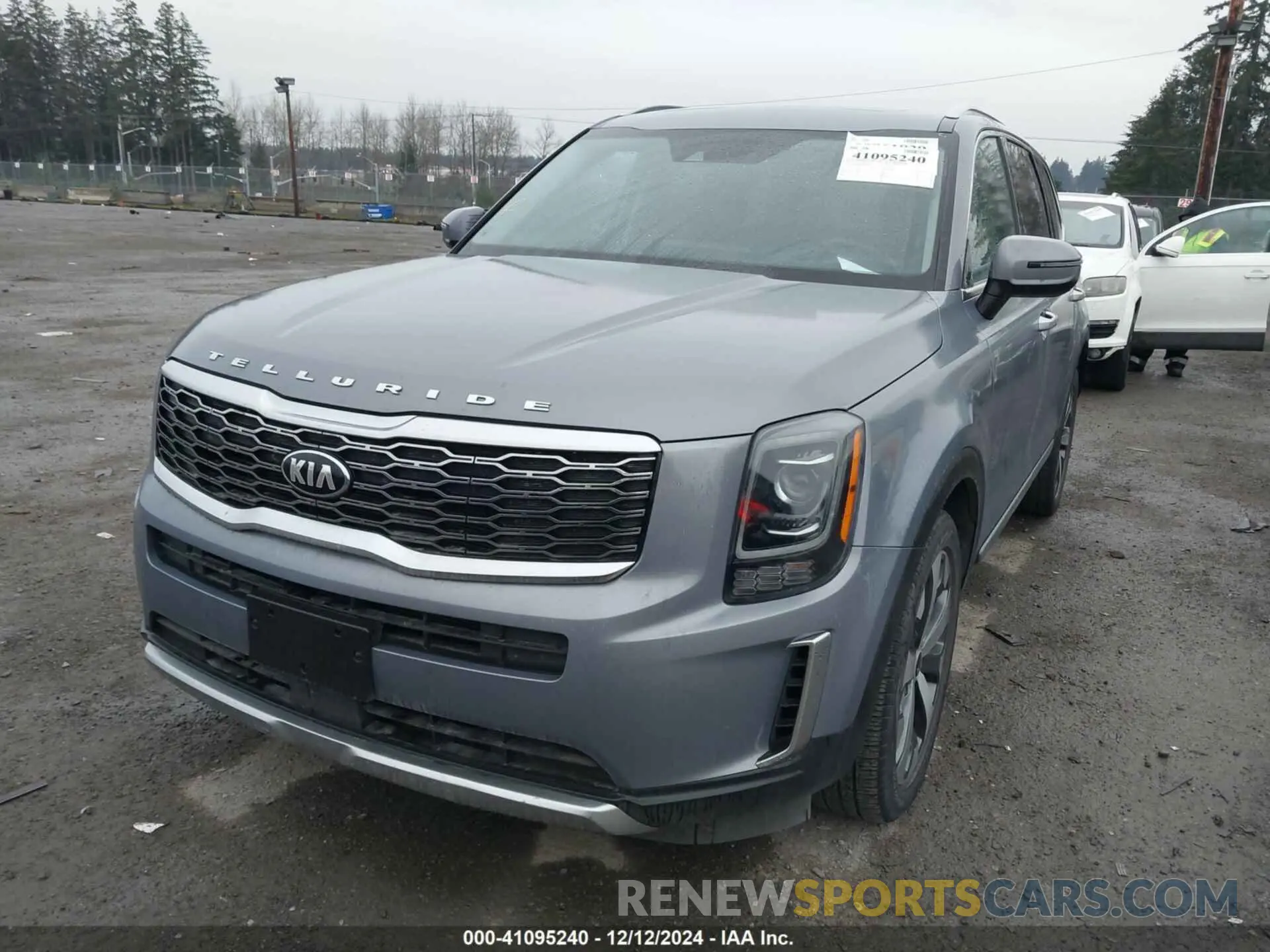 2 Photograph of a damaged car 5XYP6DHC7MG160587 KIA TELLURIDE 2021