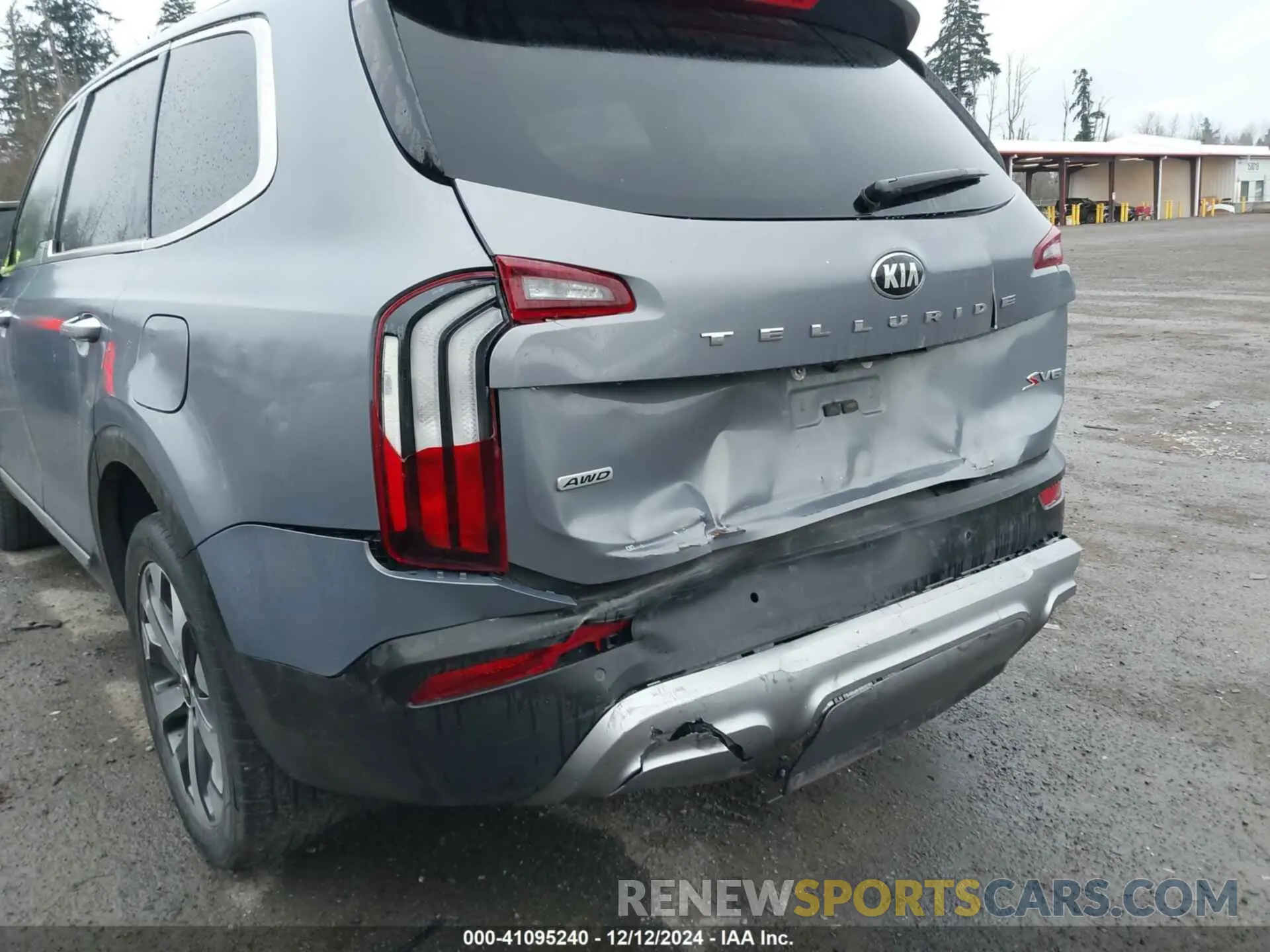 6 Photograph of a damaged car 5XYP6DHC7MG160587 KIA TELLURIDE 2021