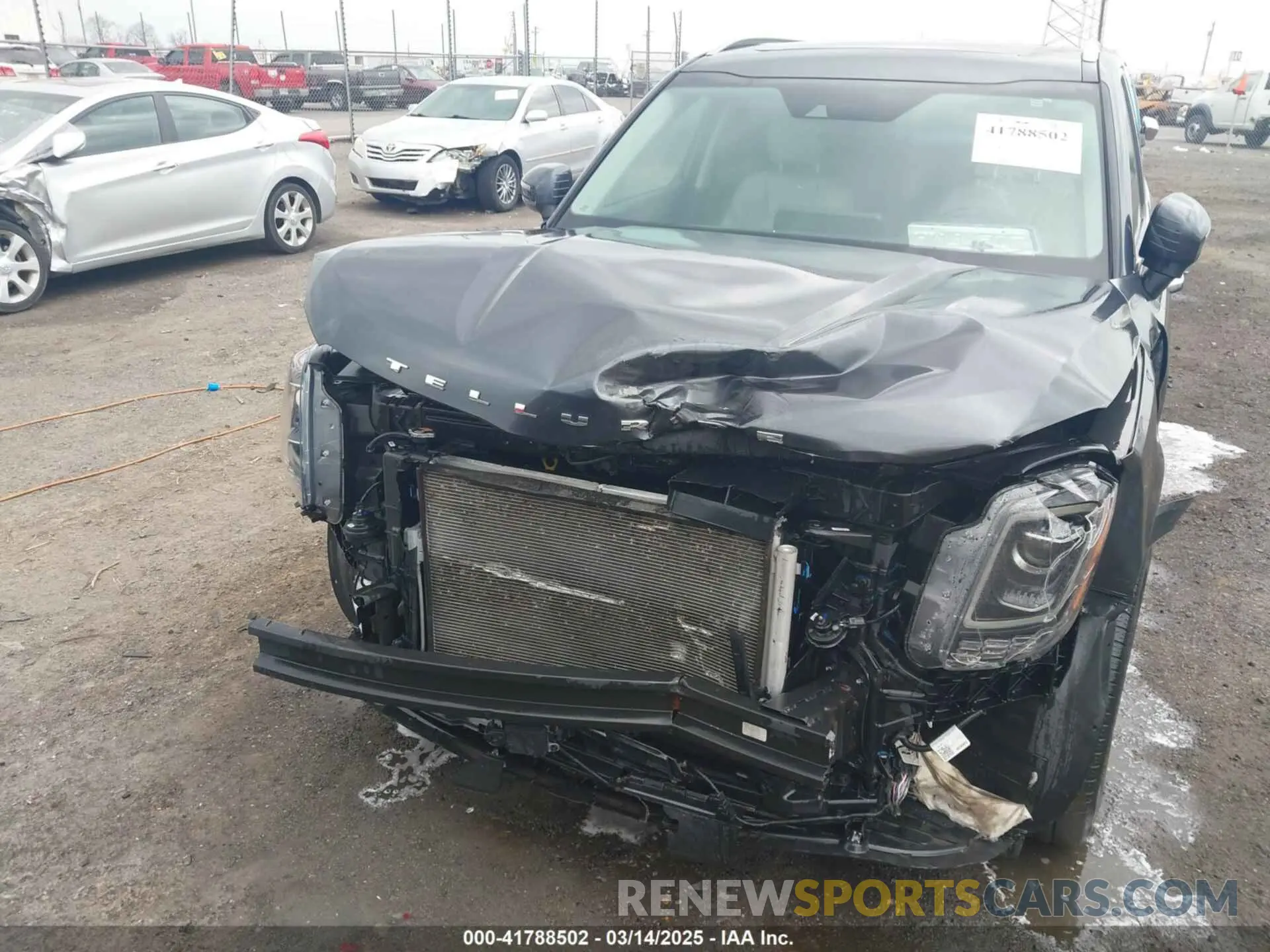 6 Photograph of a damaged car 5XYP6DHC8MG114167 KIA TELLURIDE 2021