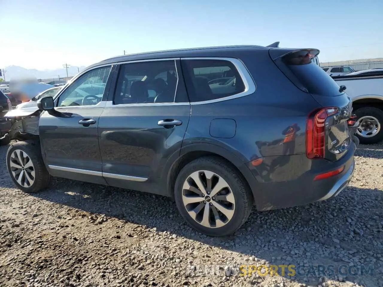 2 Photograph of a damaged car 5XYP6DHC9MG100939 KIA TELLURIDE 2021