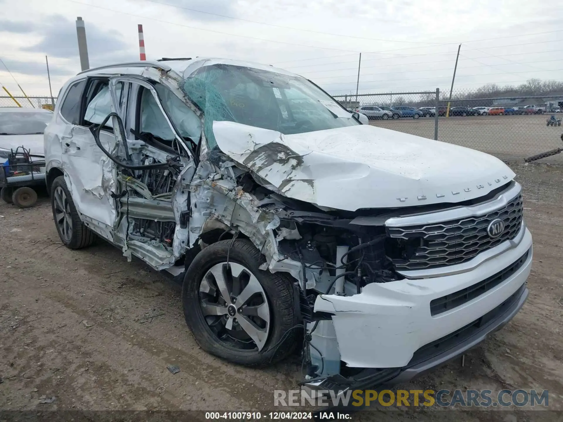 1 Photograph of a damaged car 5XYP6DHC9MG112816 KIA TELLURIDE 2021