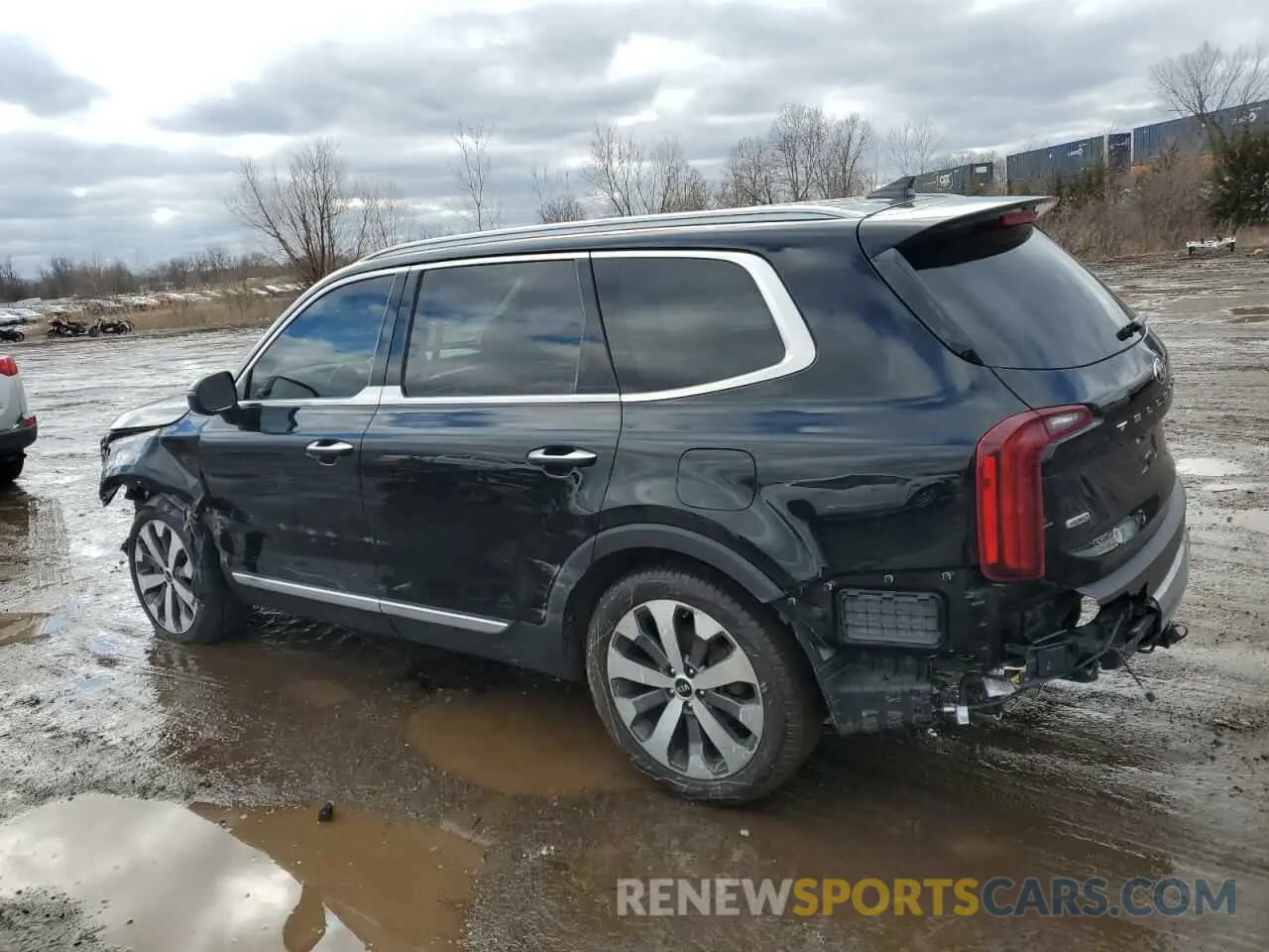 2 Photograph of a damaged car 5XYP6DHC9MG136727 KIA TELLURIDE 2021